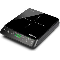 Girmi PI04 2000 Watt Induction Hob 10 Power Levels Black