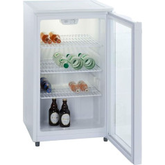 PKM gks102 Freestanding B White Drink Cooler – Drinks Cooler (Freestanding, White, 3 Shelves, Right, 130 L, 137 (L)