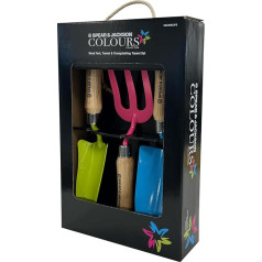Colours Spear and Jackson Trowel/Weed Fork/Transplanting Set