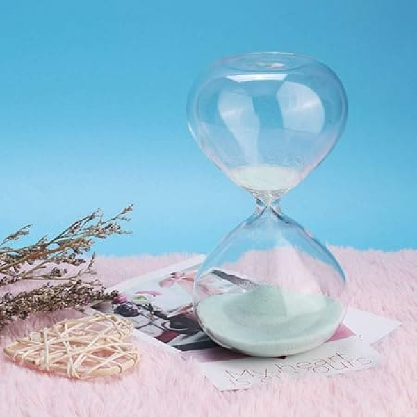 Multifunktionale 15-Minuten-Sanduhr für Übungen, aus Hochwertigem Glasmaterial, Tischdekoration, Geburtstagsgeschenk