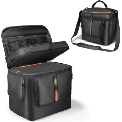 Travel Carrying Case Compatible with Jackery Explorer 1000 V2, Portable Power Station, Storage Bag with Shoulder Strap, Soft Cover with Zipper, Pockets for Charging Cable and Accessories