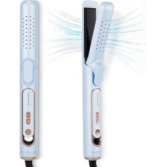 Arasyloen 2-in-1 Hair Straightener and Curling Iron with Cold Air, 5 Temperature Levels (140-220°C), Blow Function for Quick Styling, Straighteners for Curls | Curling Iron and Straightener 2 in 1