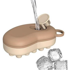 Massagekamm | Silikon Kühlende Kopfhaut Bürste - Tragbares Haarentspannungsbürste, Ergonomisches Massagewerkzeug Zur Beruhigend, Entspannend Und Lindernd Für Zu