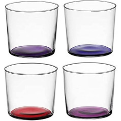 LSA International Coro Tumblers, 310 ml (4 pieces) (Assorted colors)