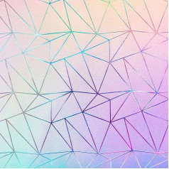 Beautysaid Stained Glass Window Film Frosted Glass Film Privacy Film for Window Opaque Rainbow Window Films Iridescent Self Adhesive Colorful Anti UV Frosted Glass Film for Rental Bathroom 30x200cm