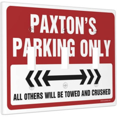 CakJuice Farmhouse Lichtschalter-Abdeckungen, Paxton's Parkplatz, nur Schalter, Wandplatte, dekorative Lichtabdeckung, Lichtschalterabdeckung, 3 Schalter