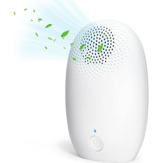 Refrigerators Deodoriser USB, Mini Ozone Generator, Odour Killer, Ozone Air Purifier for Car, Portable O3 Ozone Generator, Odour Neutraliser for Shoe Cabinet, 2000 mAh Rechargeable