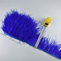 CODAO Ostrich Feather Trimming 1 Metre Width 10-15cm Ostrich Feather Ribbon Skirt Decoration Plumas Wedding Accessories