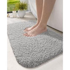 DEXI Bathroom Rugs, Extra Soft and Absorbent Bath Rugs Washable Non-Slip Rug Mat for Bathroom Floor Bathtub Shower Room (43