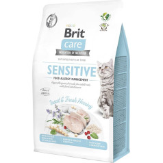 care bez graudaugiem insect&herring sensitive kaķiem 400g