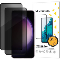 Rūdīts aizsargstikls priekš Samsung Galaxy M56 Privacy Glass - 2 gab.