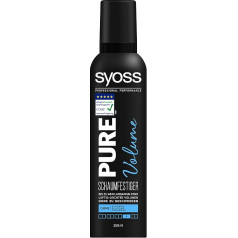 Syoss Foaming Pure Volume Hold Level 3, Pack of 1 (1 x 250 ml)