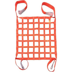 Hebenetz für schwere Gegenstände - Flaches Nylon Gurtnetz, zum Heben und Schleppen von Sicherheitsnetzgurten, Tragkraft 0,3–3,5 Tonnen(3 X 3M/Mesh 20cm/Load 3.5t)