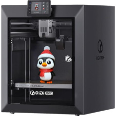 QIDI Q2C 3D Printer, Closed FDM 3D Printer, Max 600 mm/s, Car Calibration & Car Levelling, Personalised Components, Compact 3D Printer for Beginners, 270 x 270 x 256 mm Installation Space