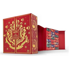 New English Teas Harry Potter Advent Calendar 2024, Countdown to Christmas, 24 Tea Drawers with 4 x 24 String & Label Tea Bags (Total 96 Tea Bags)