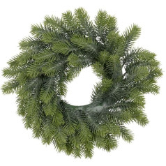 Christmas Wreath Green PVC 37 x 37 cm