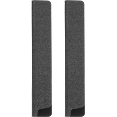 QUARKZMAN Pack of 2 Knife Tip Protective Covers, 5.91 x 1 Inch, ABS Knife Covers, Universal Sheath for Home, Kitchen, Black
