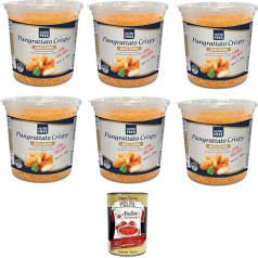 NutriFREE Pangrattato Crispy Crispy Breadcrumbs 6 x 250 g + Italian Gourmet Polpa 400 g