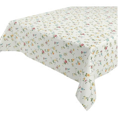 Beautex Classic Floral Oilcloth Tablecloth Oilcloth Wipe Clean Garden Tablecloth Round Oval Square Choice of Sizes (Square 140 x 240 cm)