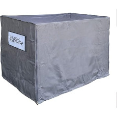 Quick Star Grid Box Cover 125 x 85 x 87 cm Grey Protective Cover Tarpaulin Shipping Bag