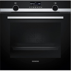 Siemens HB579GBR3, iQ500, built-in oven, 60 x 60 cm, Air Fry, activeClean pyrolysis self-cleaning, TFT display, 3D hot air, quick heating, cookControl40 automatic programs, softMove, stainless steel