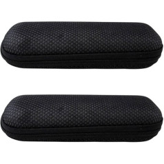 Eyekepper Hard Case with Zip for Reading Glasses Black