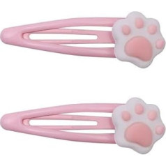 Mädchen Haarclip Schöne Schnapp Cartoon Katzenpfoten Haarnadel Metallhaarclip Für Einzigartig Gestaltete Haarnadeln Für Teenager