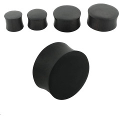 Wooden Double Flared Ear Stretcher Ear Plug Set of 2