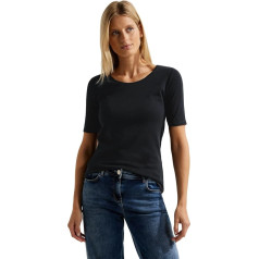 Cecil Women's Style Lena Basic T-Shirt, Cotton