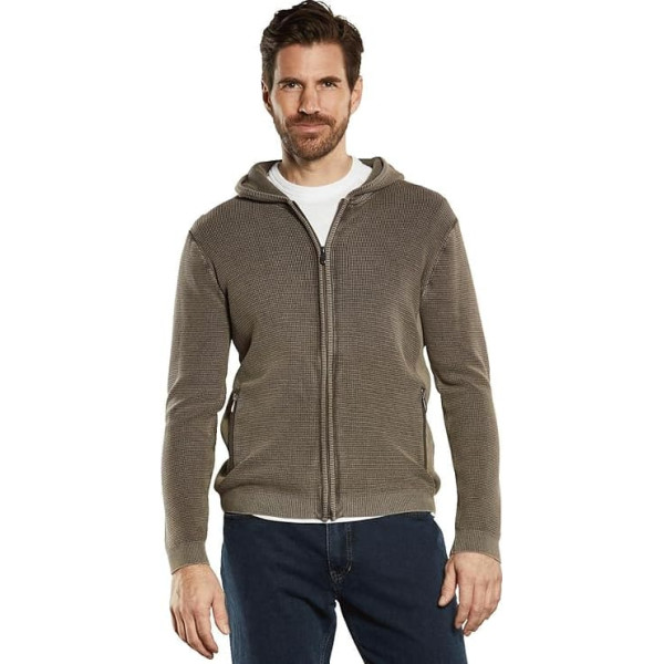 engbers Herren Cardigan mit Kapuze, 34373
