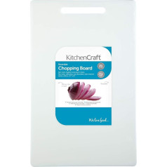 KitchenCraft Extra-Large Non-Toxic Plastic Chopping Board, 44 x 30 cm (17.5