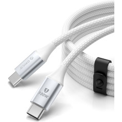 Orico Kabeļa CDX 100W 5A Power Delivery USB-C 1m - balts