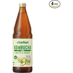 Voelkel Kombucha, Lime & Ginger, 750ml (4)
