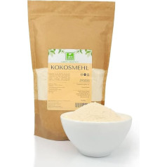 Coconut Flour 1 kg from the Green Essence - High-Quality Coconut Flour for a Low Carbohydrate and Healthy Diet Lactose Free - Vegan