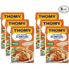 Thomy Les Sauces Schnitzel Cream Sauce Sauce 250 g x 6 Pieces