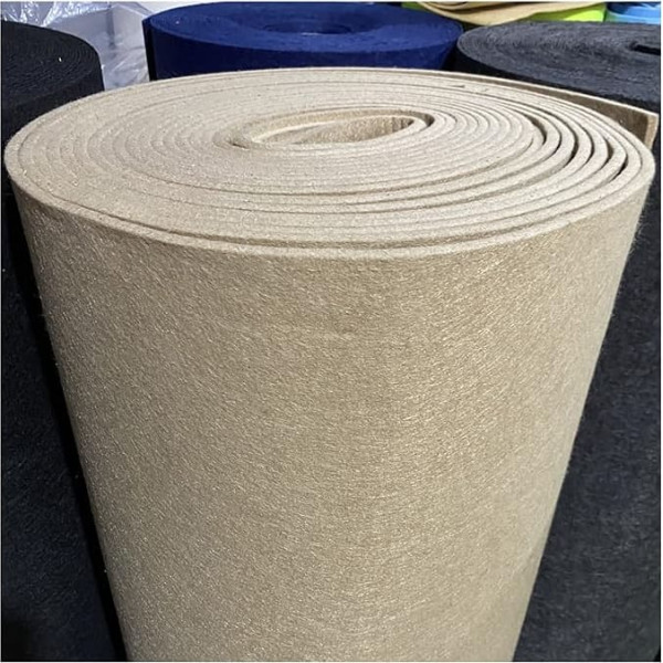 NEZIH Coloured Felt Fabric Cloth for Nursery Crafts Craft 100 x 100 cm, 5 mm Thick DIY Christmas Decorations/Skin Colour