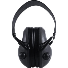 Supvox Headset for Noise Cancelling When Shooting, Headphones with Noise Cancellation, Hearing Protection for Babies, Hearing Protection for Range, Earmuffs with, black