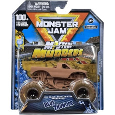 Monster Jam Mystery Mudders [Blue Thunder] 1:64 Scale Die-Cast Truck