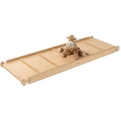 Pinolino 398304 Climbing and Slide Board, Natural