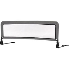 Fillikid Bed Rail for Standard Beds Box Spring Beds Grey & Nappy Blaubar / Bed Rail 135 cm x 50 cm / Bed Guard Children's Bed Rail Baby Bed Rail