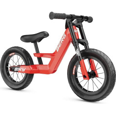 BERG Biky City Balance Bike from 2 Years, Pneumatic Tyres, Magnesium Frame, Ride-On Vehicle, 12 Inches, Children's Bicycle Boys and Girls, Saddle Height Adjustable