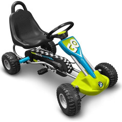 Stamp J679001 Go Kart Skids Control Blue