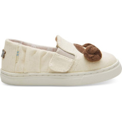 TOMS Unisex Baby Tiny Luca Off White Slippers