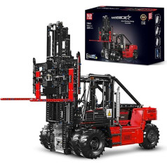 Mould King 17045 Technik Heavy Duty Forklift Model Kit for Adults in 1:6 Scale with Authentic Details, App-Controlled RC with Control+ (4579 Pieces) WX17045