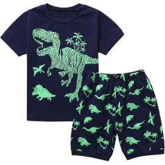 Shorts Und T-shirt Set Für Kinder Niedliches Bedrucktes Kurzarm Tshirt Tops Kariert Top Kurze Kleinkind Gentleman Outfits Jungen 2-14 Jahre