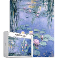 Puzzle Abstrakt Puzzle 5000 Teile, Holzpuzzle Erwachsene, Mehrfarbig Holzpuzzle, Klassische Puzzles Lotusteich Wooden Jigsaw für Erwachsene Und Kinder 14 Jahren, Geschenke Wand Dekor 156x105cm D-556