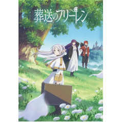 Puzzle 1000 Teile Japanische Animes Freezing: Beyond Journey's End Poster Puzzles Lernspielzeug für Erwachsene Xq331Zy 38x52CM