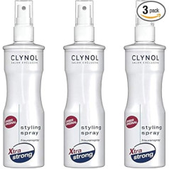 Clynol Xtra Strong Styling Spray 3 x 250 ml