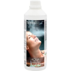 Thermal Bath Aqua Sweet Mint Thermal Water with Magnesium, Potassium and Iodine, Pine Mentholate Fragrance for Pool and Hot Tub 1 Litre