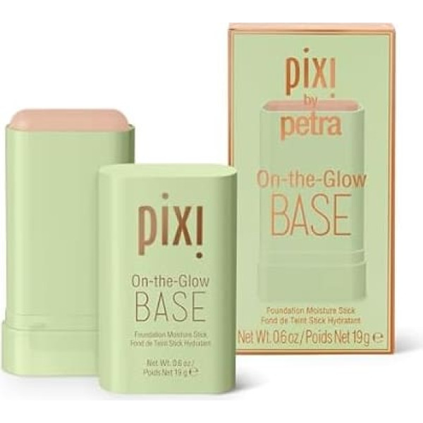 Pixi Beauty On The Glow Base Tinted Moisturising Pen Foundation Stick Nude Light Medium Neutral Shade 0.6 oz / 19 g